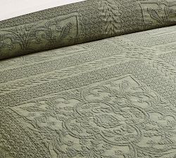 Medallion Matelasse Duvet Cover