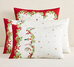 Nostalgic Christmas Percale Sham