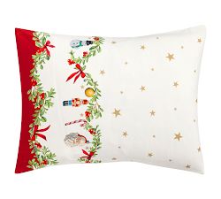 Nostalgic Christmas Percale Sham