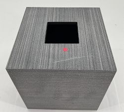 Open Box: Lionel Resin Tissue Holder (7.8"H) - Gray