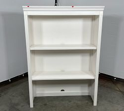 Open Box: Livingston Bookcase Hutch (35") - Montauk White