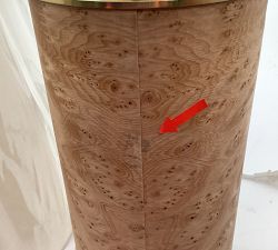 Open Box: Miney Table Lamp (27.25") - Aged Brass