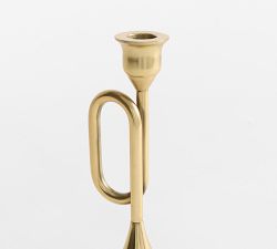 Trumpet Candle Holder