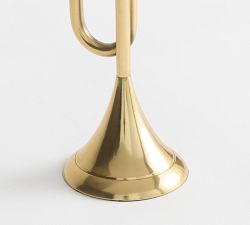 Trumpet Candle Holder