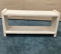Open Box: Cayman Shoe Bench (36") - Biscotti