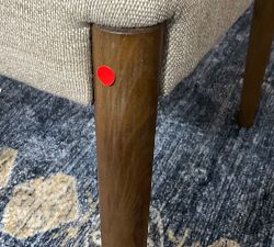 Open Box: Eaton Upholstered Dining Chair - Alcala Wheat, Double Twisted Paper Cord, Tan Oak
