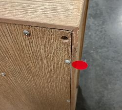 Open Box: Modular Cabinet Base With Glass Door Base (18") - Seadrift, Antique Bronze