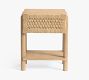 Bolinas Mini Woven Nightstand (20")