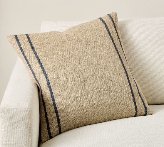 Claremore Striped Pillow Cover