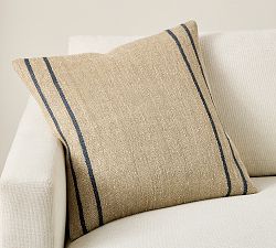 Claremore Striped Pillow Cover
