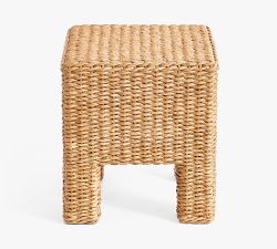 Cardiff Square Woven Side Table (18")