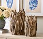 Driftwood Hurricane Candle Holder