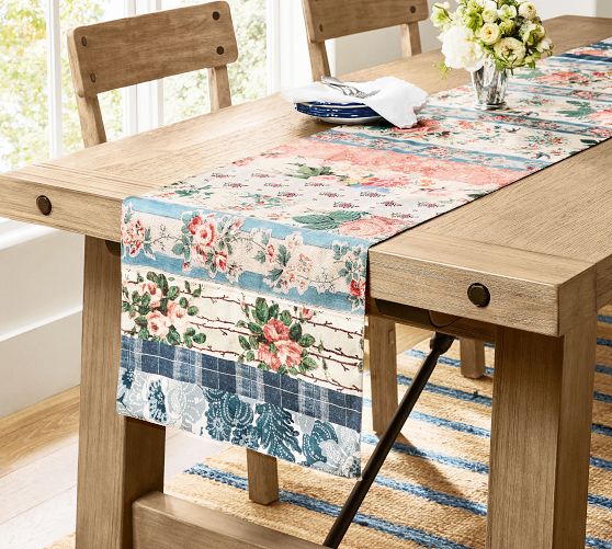 Felicia Patchwork Cotton Table Runner