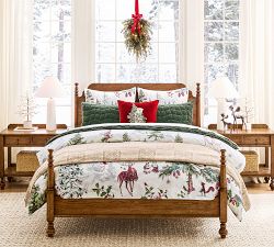 Winter Enchanted Forest Duvet Cover