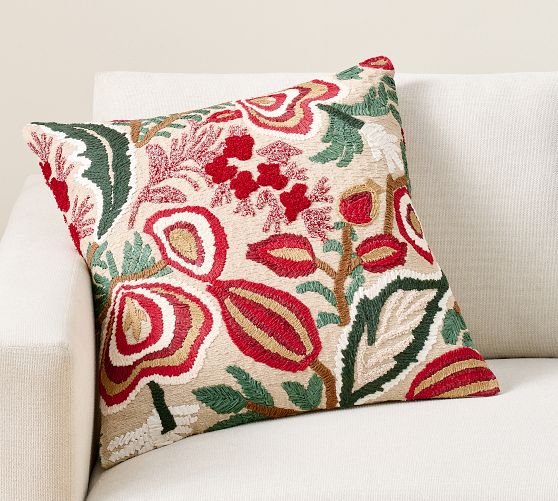 Celine Embroidered Pillow Cover