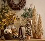Faux Potted Berry Cluster Cone Trees