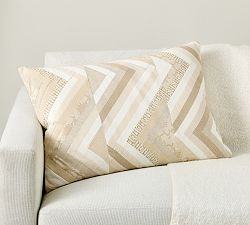 Seaview Pieced Lumbar Pillow Cover