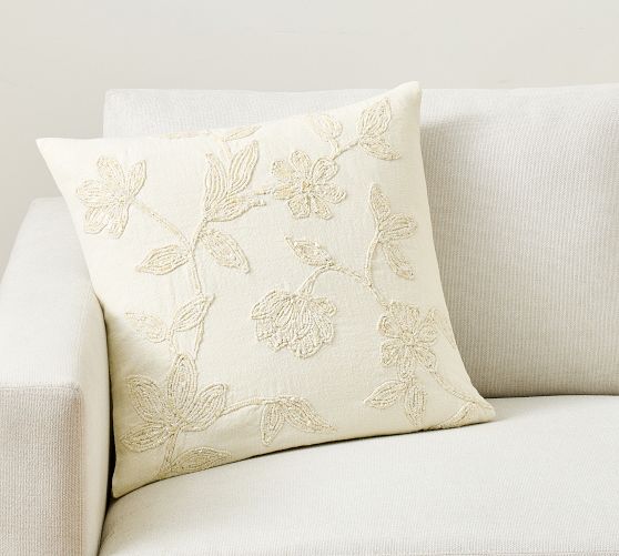 Blossom Shimmer Pillow Cover