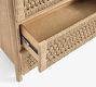Bolinas 3-Drawer Woven Dresser (35")