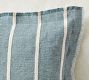 Striped Flange Pillow Cover