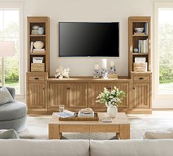 Aubrey 5-Piece Storage Cabinet with Shelf Set (108")