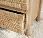 Bolinas 6-Drawer Woven Dresser (58")