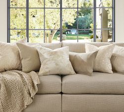 Summer Breeze Shimmer Pillow Cover