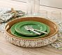 Tava Shell Handwoven Serving tray