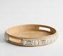 Tava Shell Handwoven Serving tray