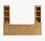 Aubrey 5-Piece Storage Cabinet with Shelf Set (108")
