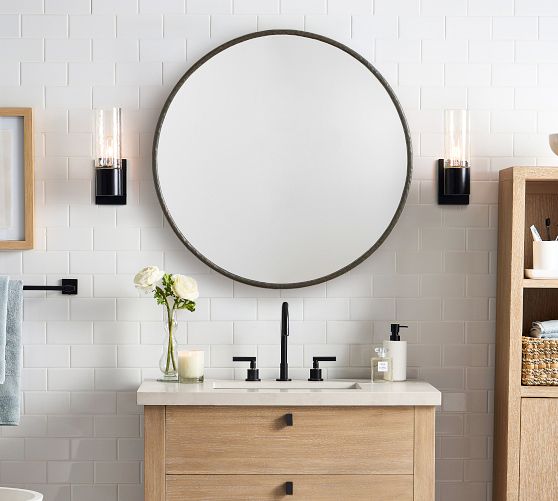 Bodhi Round Mirror | Pottery Barn