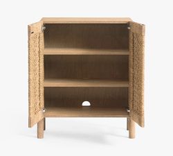 Bolinas Woven Entry Cabinet (30")