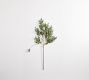 Faux Lit Green Cedar Branch
