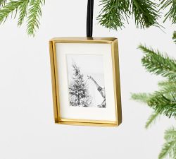 Stowe Brass Frame Ornament
