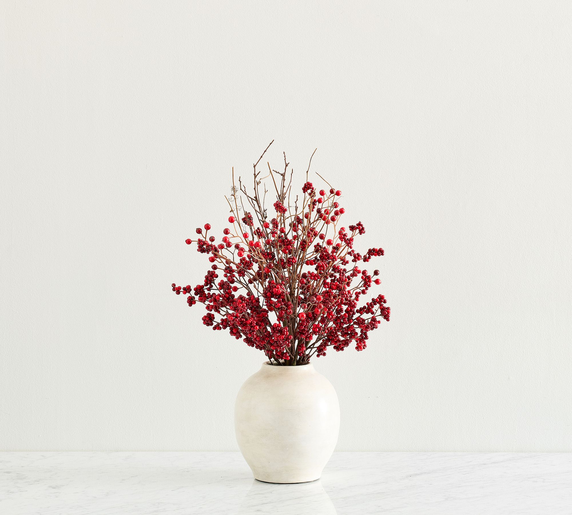 Faux Wild Twig & Red Berry Bundle