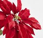 Faux Oversized Poinsettia Stem