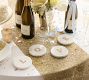 Eclectic Mercury Glass Candle Holders, Set of 6