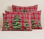 Elliot Tree Embroidered Plaid Sham