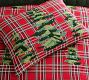 Elliot Tree Embroidered Plaid Sham