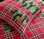 Elliot Tree Embroidered Plaid Sham