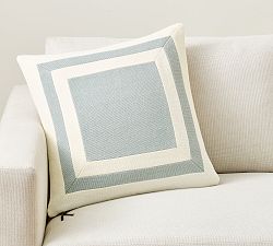 Everyday Linen Geometric Pillow Cover