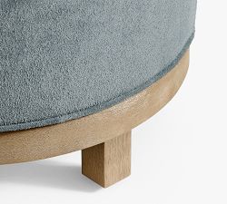 Jake Leather Swivel Stool (20")