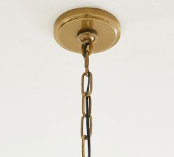 Lucca Iron Round 2-Tier Chandelier (48")
