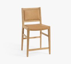 Tatum Leather Bar &amp; Counter Stools