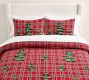 Elliot Tree Embroidered Plaid Sham
