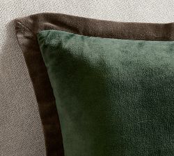 Everywhere Oversized Velvet Lumbar Pillow Cover