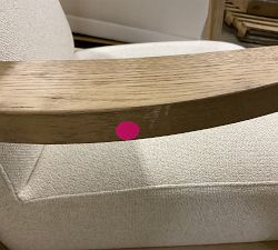 Open Box: Atwood Chair - Performance Boucle Oatmeal, Seadrift