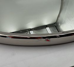 Open Box: Everson Round Mirror (32") -  Polished Nickel