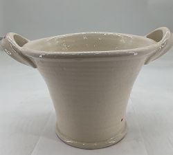 Open Box: Harbor Cachepot, Medium (9.5"D x 8.75"H) - White