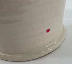 Open Box: Harbor Cachepot, Medium (9.5"D x 8.75"H) - White
